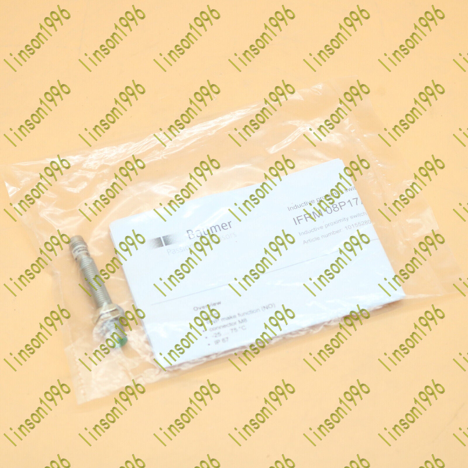 Baumer IFRM 08P17A4/S35L Proximity Switch 10-30VDC Fast Delivery - FOR BAUMER