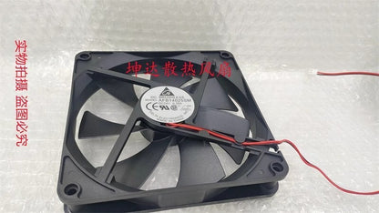 Delta AFB14025SM 14025 DC24V 0.38A 14CM 2-Wire Inverter Ball Mute Cooling Fan