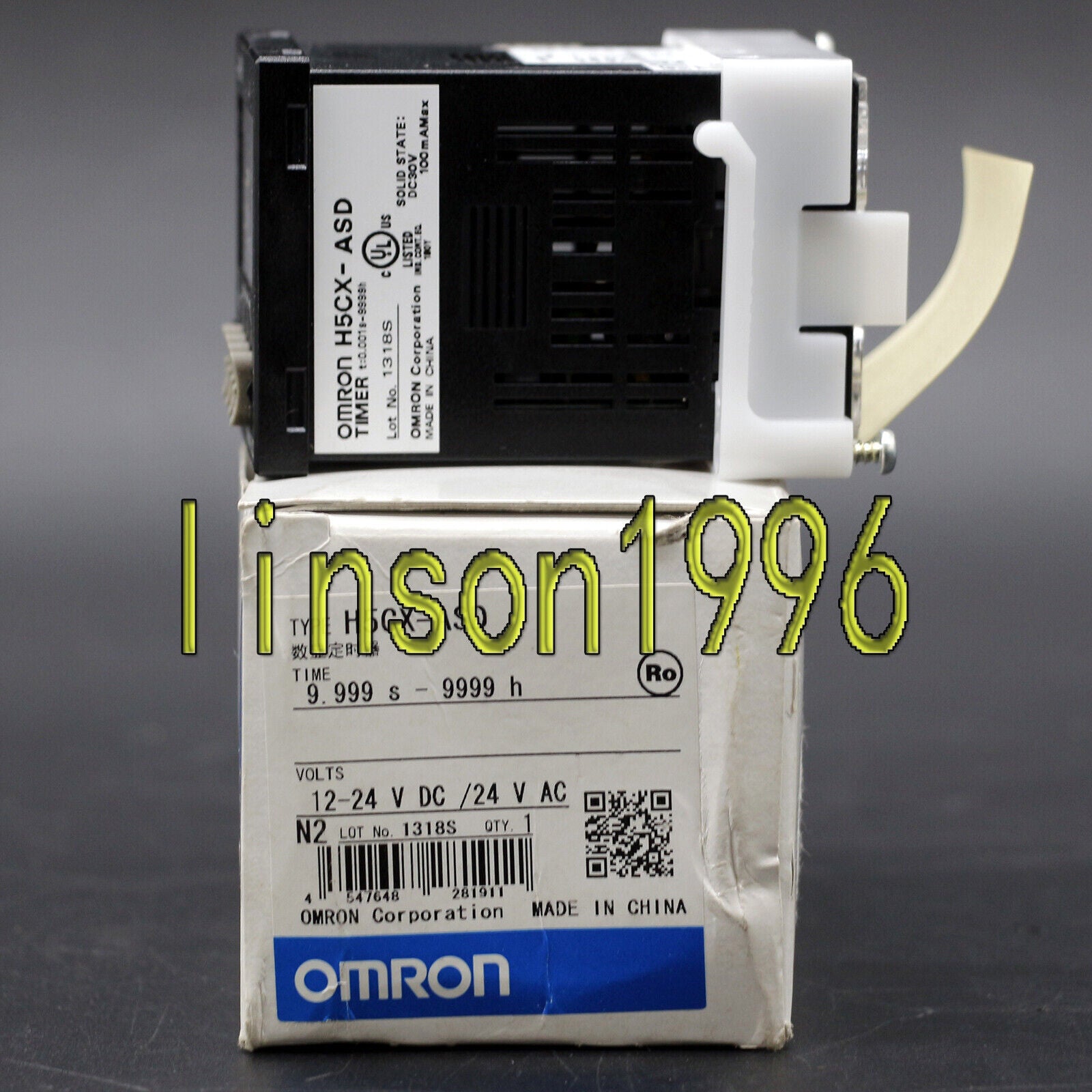 Omron H5CX-ASD Digital Timer, NEW IN BOX - OMRON