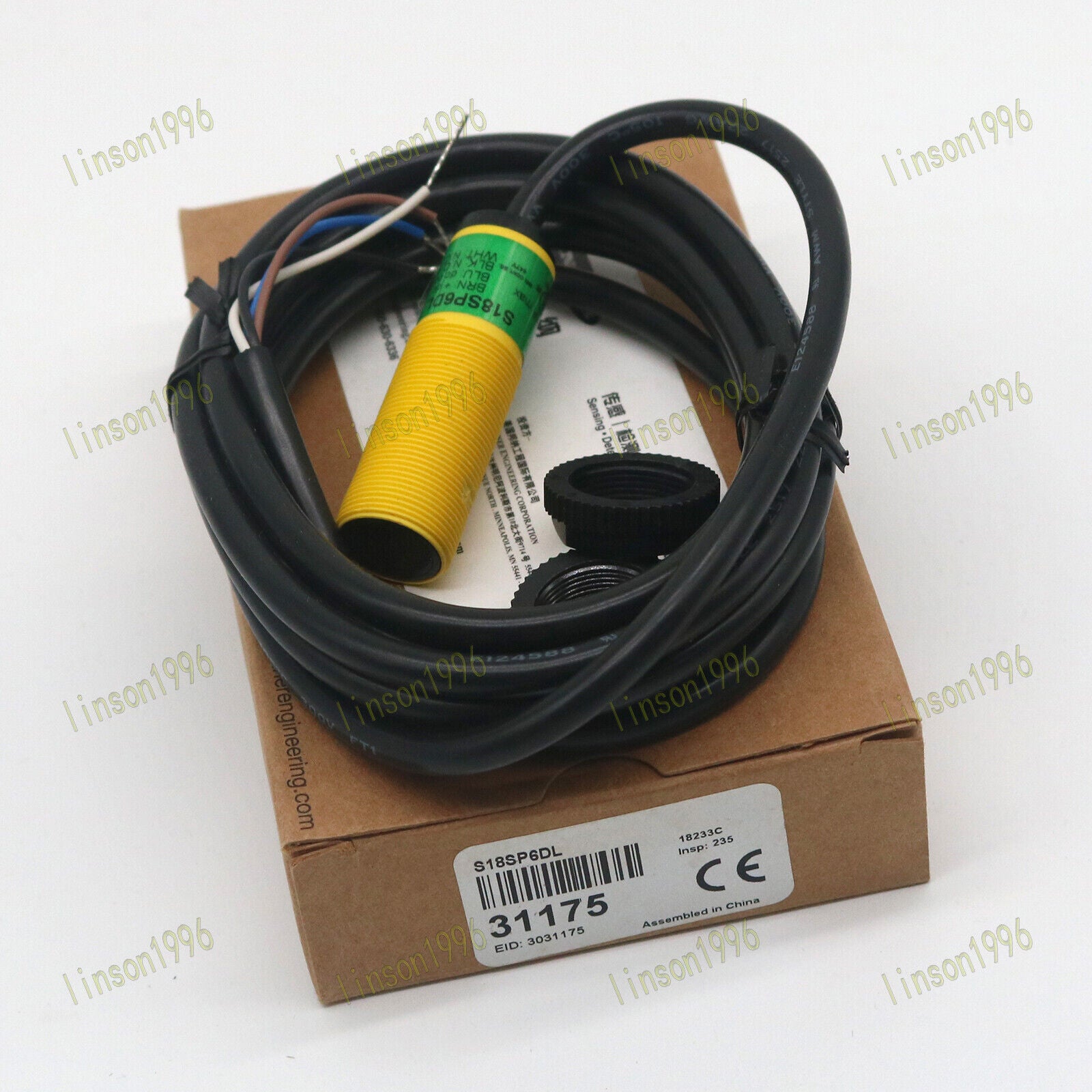 new 1PC  BANNER S18SP6DL photoelectric switch sensor In Box BANNER