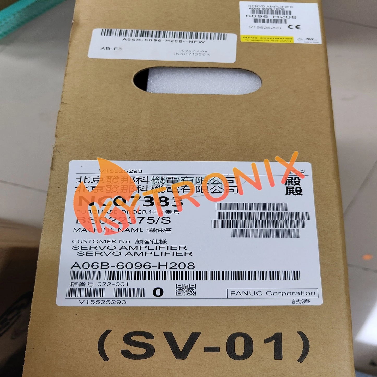 1PC FANUC A06B-6096-H208 Servo Amplifier PLC