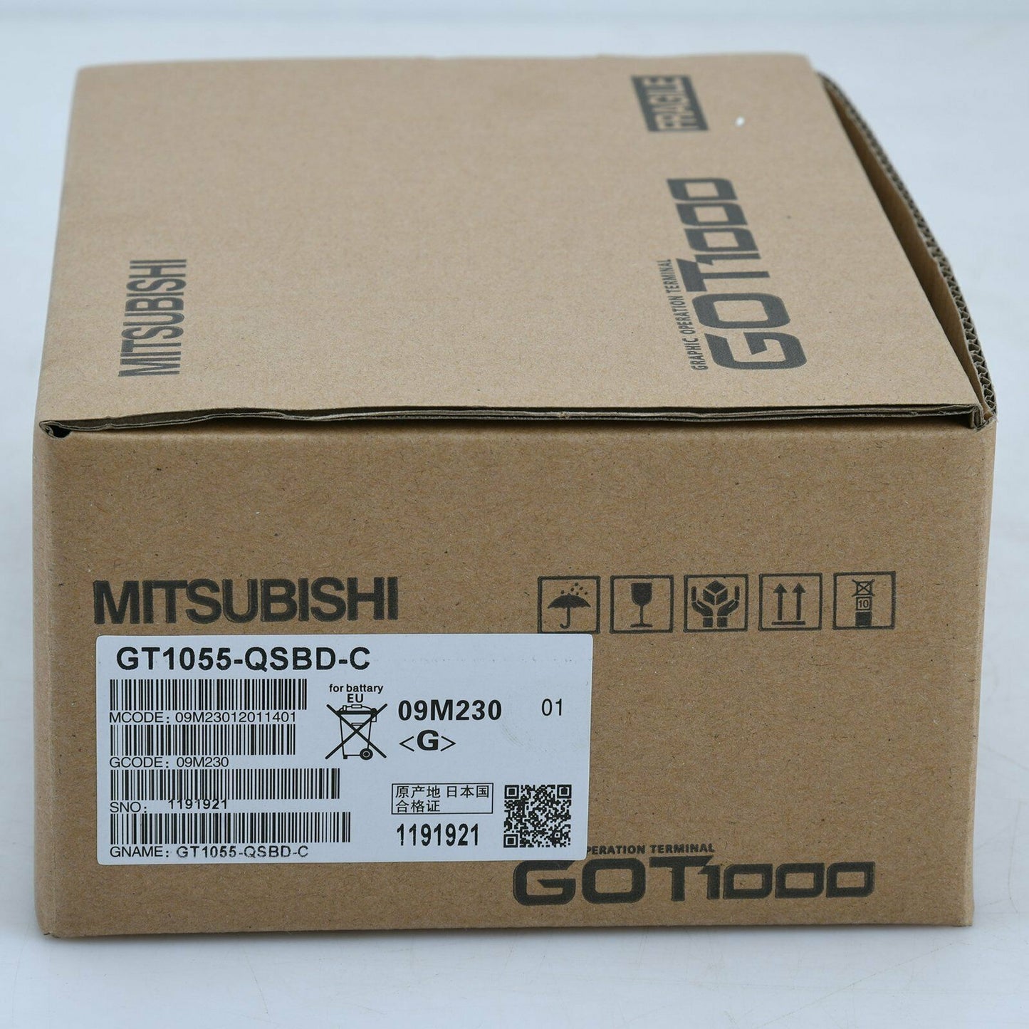 Mitsubishi HMI GT1055-QSBD-C GT1055QSBDC - MITSUBISHI