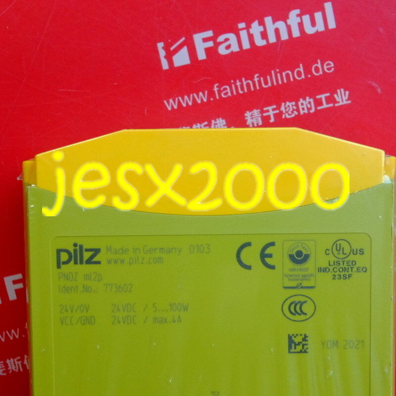 1PC Pilz 773602 PNOZ Module - SafeLink PDP safely connects and controls industrial processes - PILZ