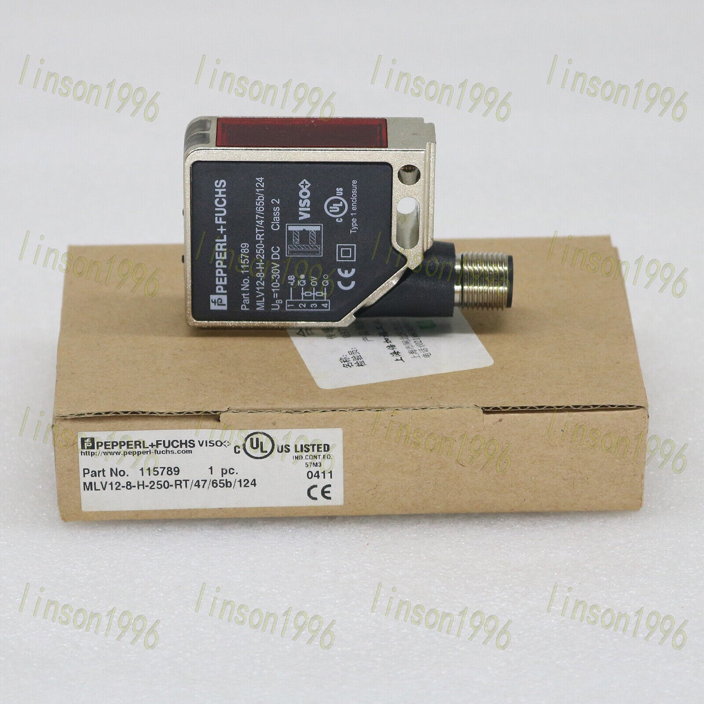 Pepperl+Fuchs MLV12-8-H-250-RT/47/65b/124 Photoelectric Switch - PEPPERL+FUCHS