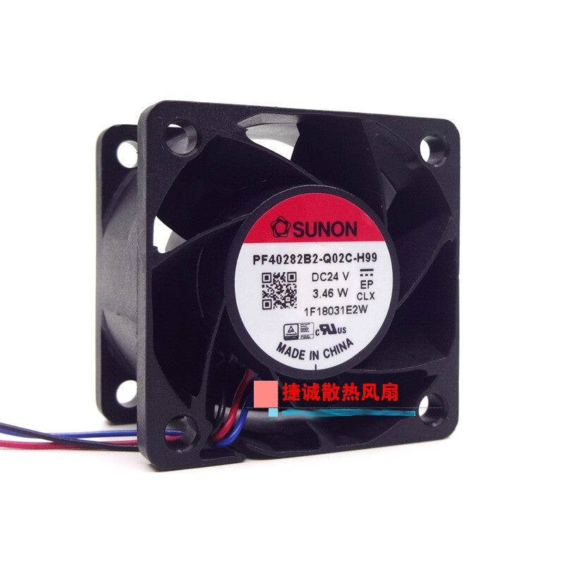 SUNON PF40282B2-Q02C-H99 4028 24V 3.46W 4CM Large airflow inverter fan