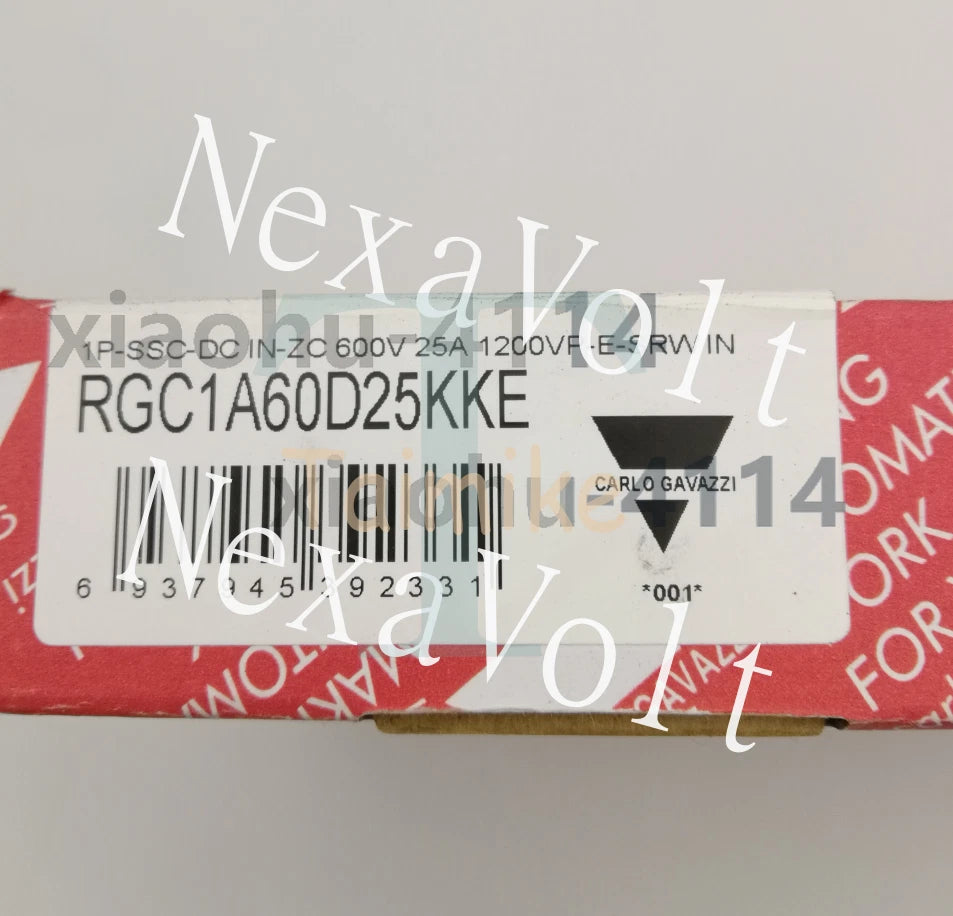 1PC CARLO GAVAZZI Solid-state relay RGC1A60D25KKE #LL~