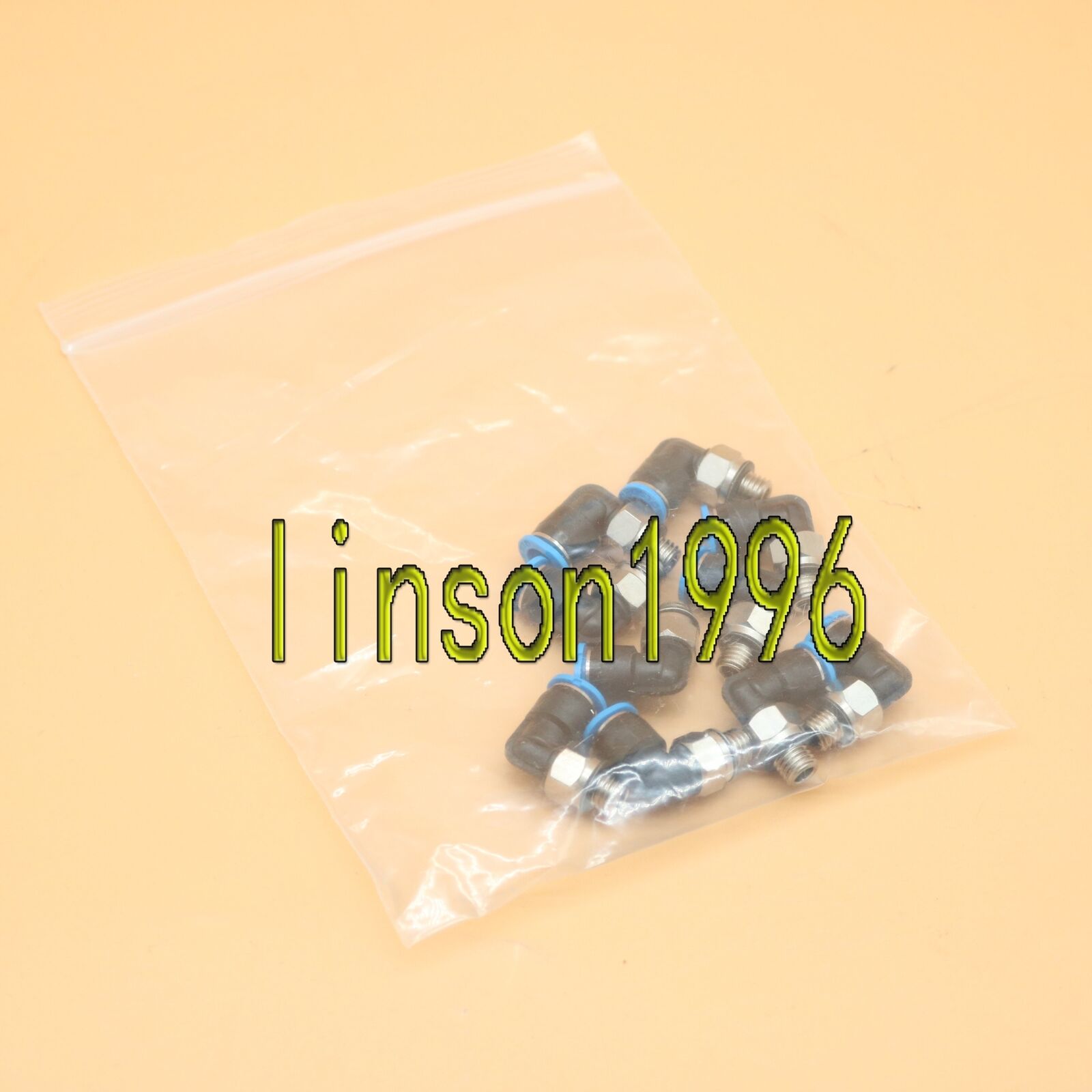 FESTO Quick Connector Model QSML-M7-6 10pc Bag - FESTO