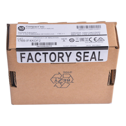 Sealed AB 1769-IF4XOF2 CompactLogix 6 Pt Module - COMPACTLOGIX