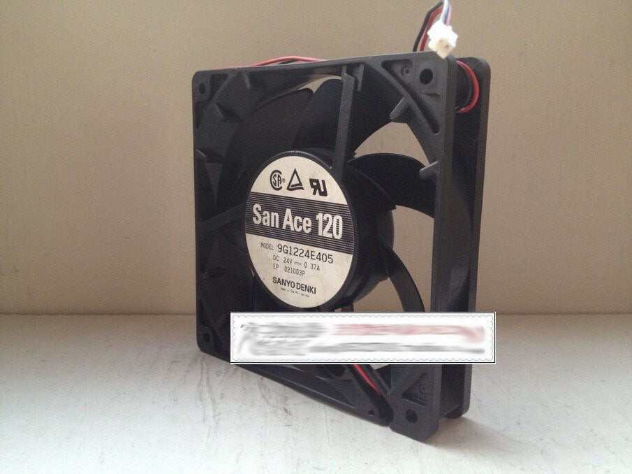 Sanyo 9G1224E405 24V 0.37A high air volume cooling fan