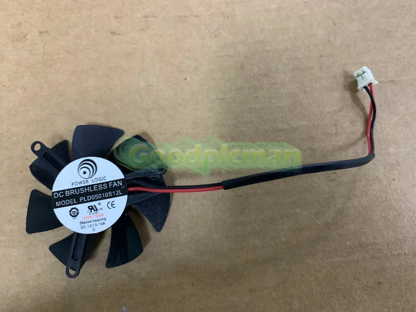 1X PLD05010S12L (DF0501012SEE2C T125010SL) 2 Pin 45mm Fan ATI nVIDIA Video Card