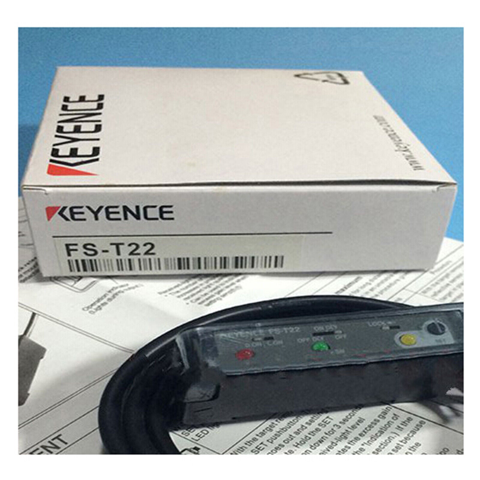 ONE Keyence FS-T22 Fiber Amplifier Sensor Spot Stock - KEYENCE
