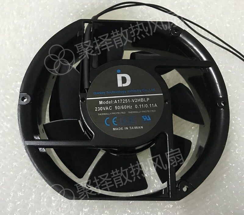 1pcs A17251-V2HBLP 17251 AC230v 0.11A 17CM 15CM Ball Fan