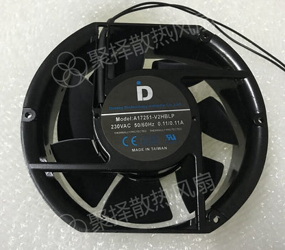 1pcs A17251-V2HBLP 17251 AC230v 0.11A 17CM 15CM Ball Fan