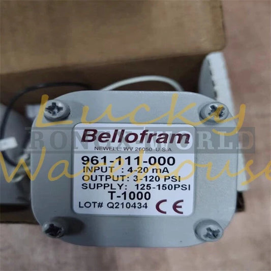 ONE Bellofram Electric Proportional Valve 961-111-000