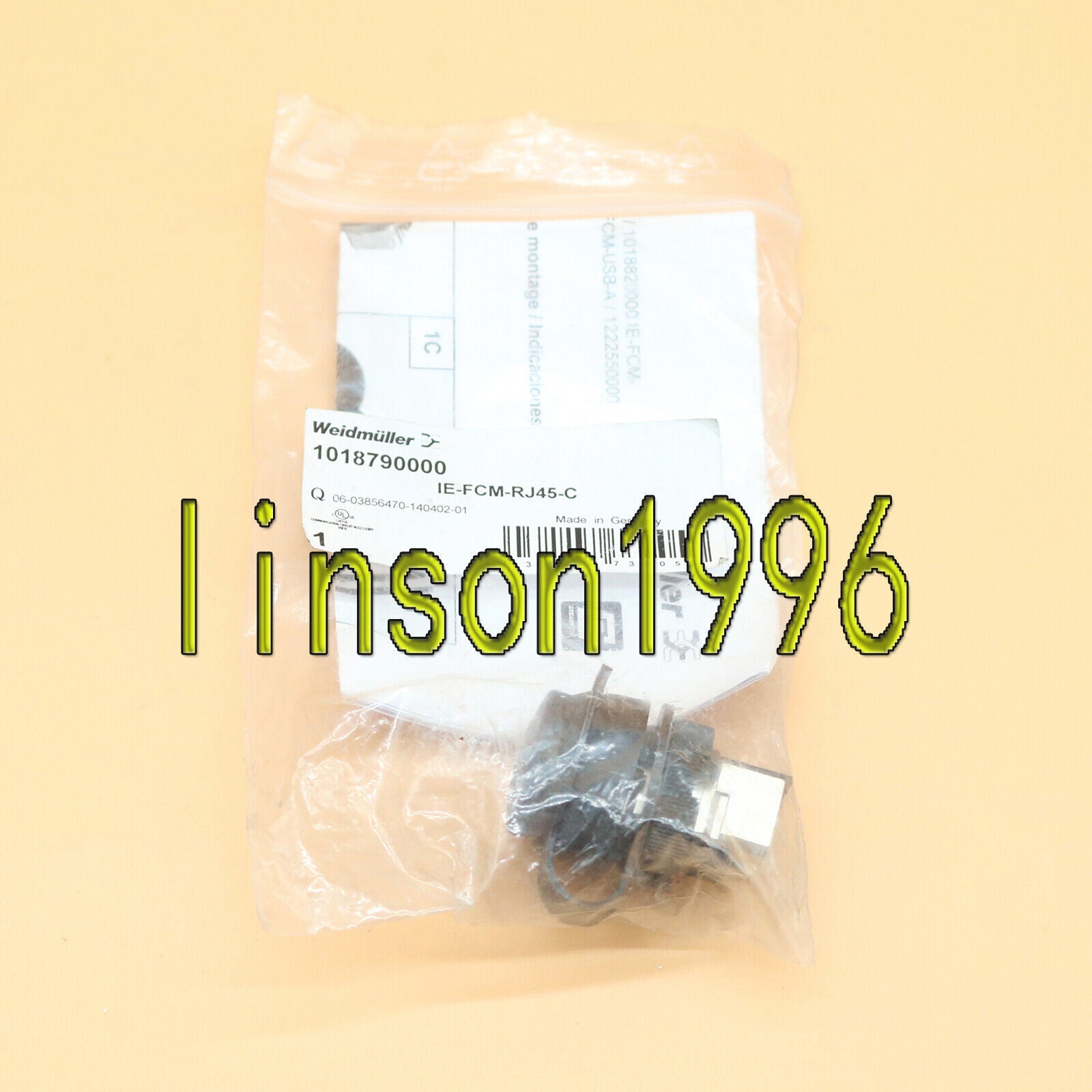 1018790000 Weidmuller IE-FCM RJ45 Fast Converter - WEIDMULLER