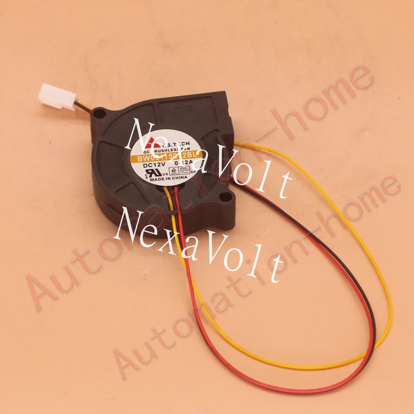 1PCS Y.S.TECH BW05115012BL DC12V 0.12A 3Pin Cooling Fan#QW