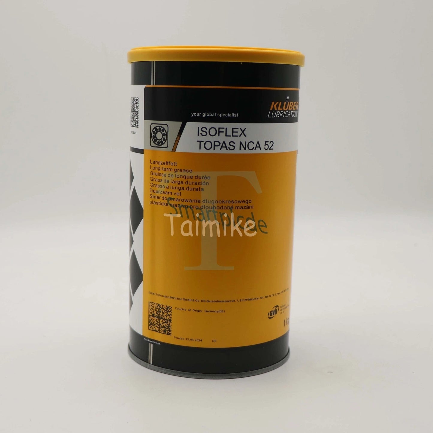 1Pcs KLUBER ISOFLEX TOPAS NCA 52 Grease 1Kg (2.2 LB) Free shipping