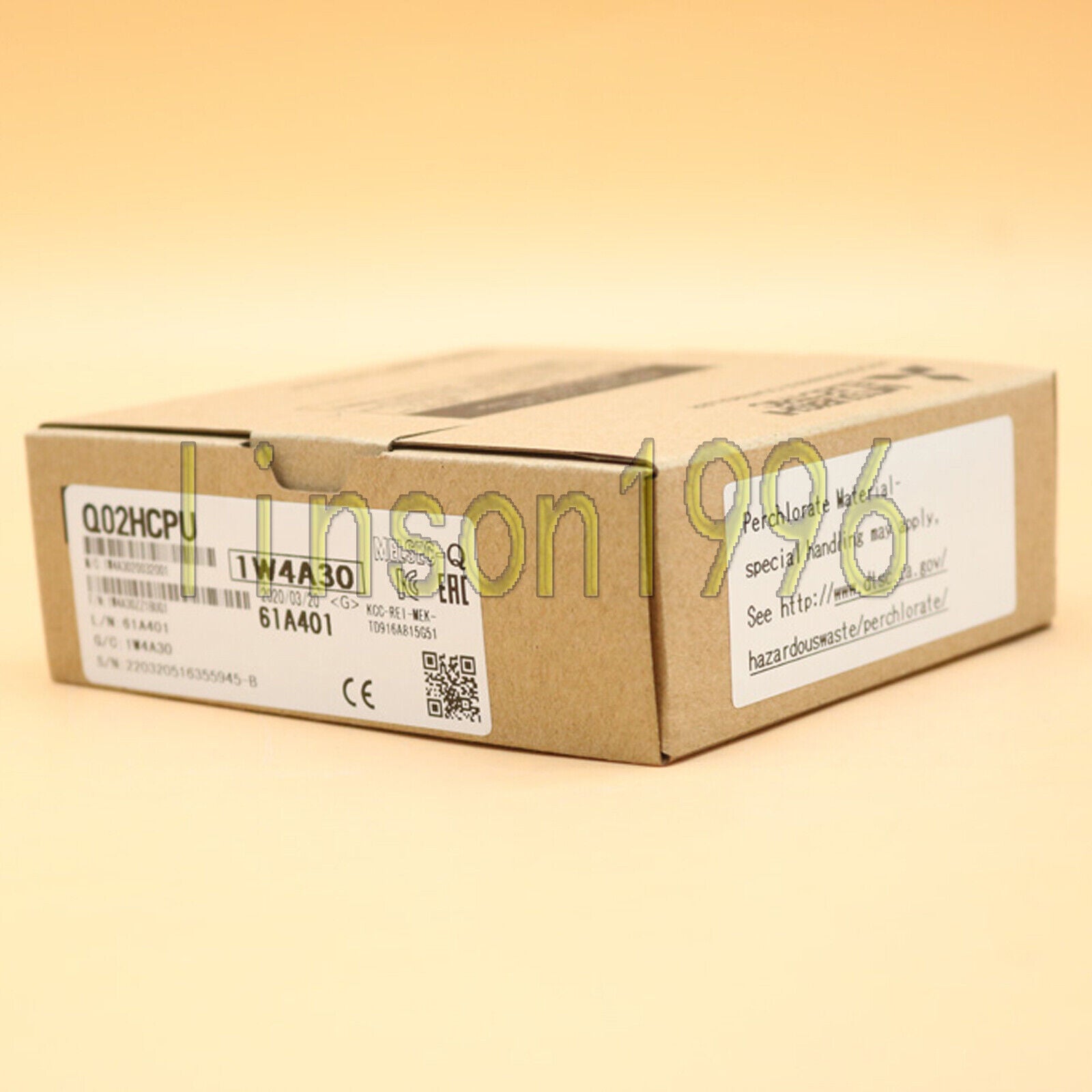 Mitsubishi INBOX Q02HCPU Melsec Q Complete Unit - MITSUBISHI