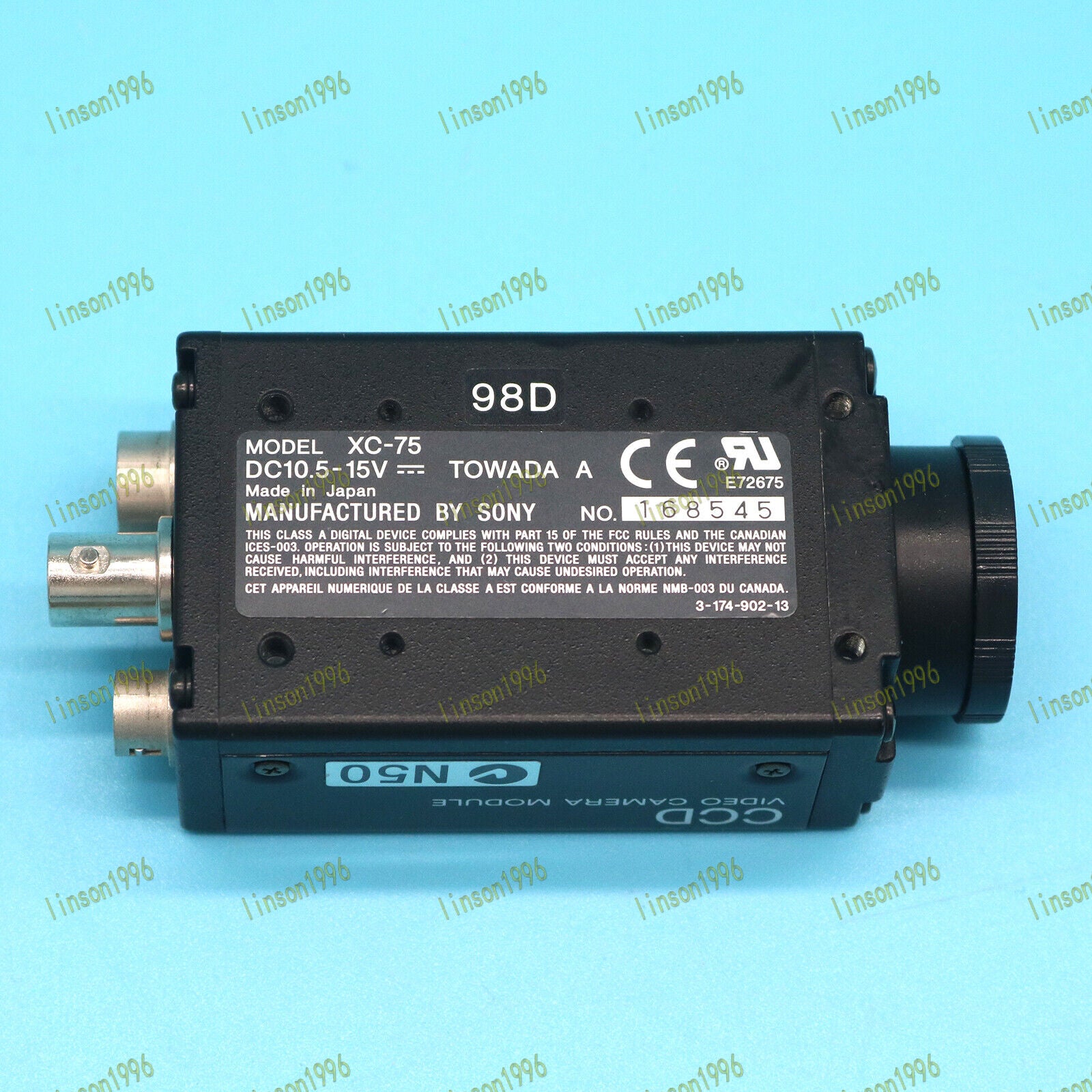 new XC-75 For SONY CCD industrial Camera In Box ship - KOEED