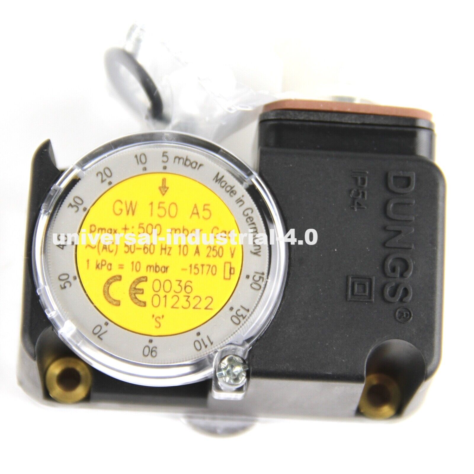 Dungs GW150A5 Pressure Switch for Gas Burner - DUNGS