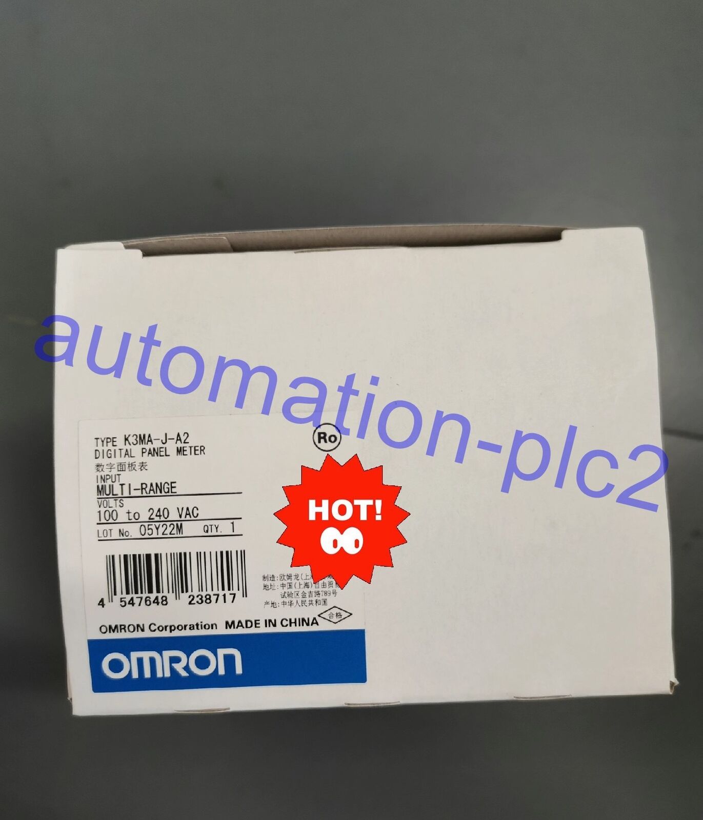 OMRON K3MA-J-A2 Digital Panel Table - 1PCS - OMRON