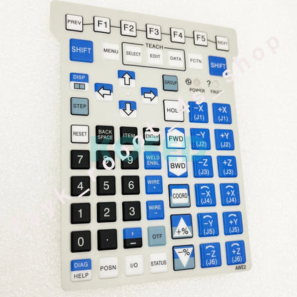 Membrane Keypad for Fanuc AWE2 Teach Pendant Protective button Film overlay