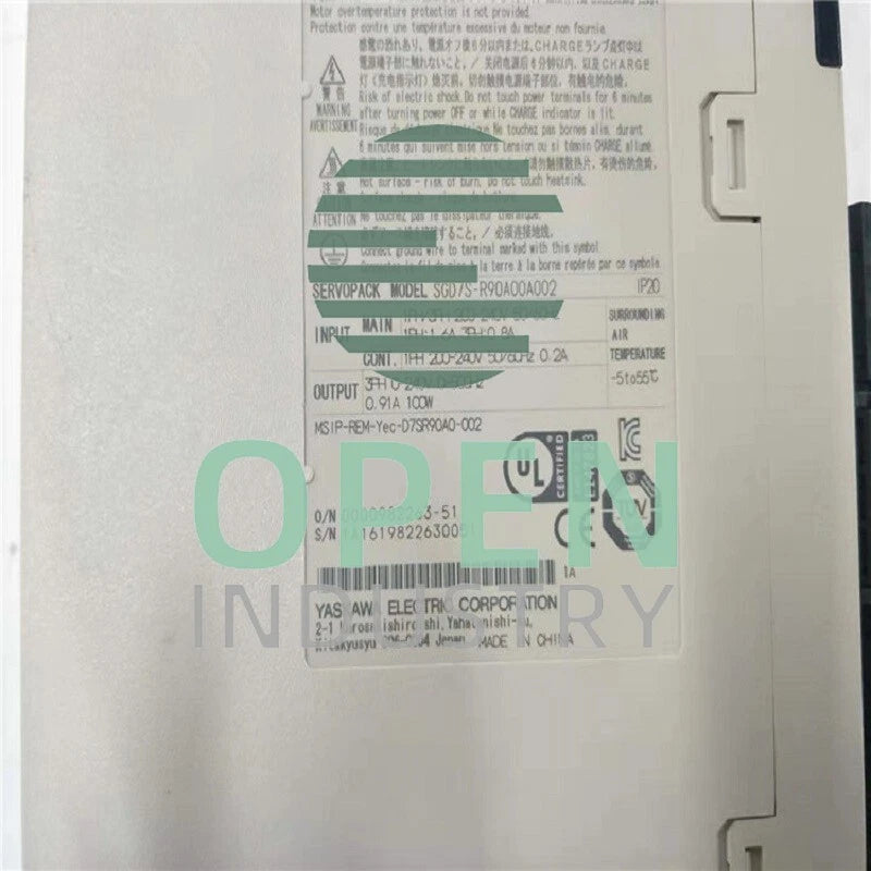 1PCS Yaskawa SGD7S-R90A00A002 SERVOPACK SIGMA-7 SERIES