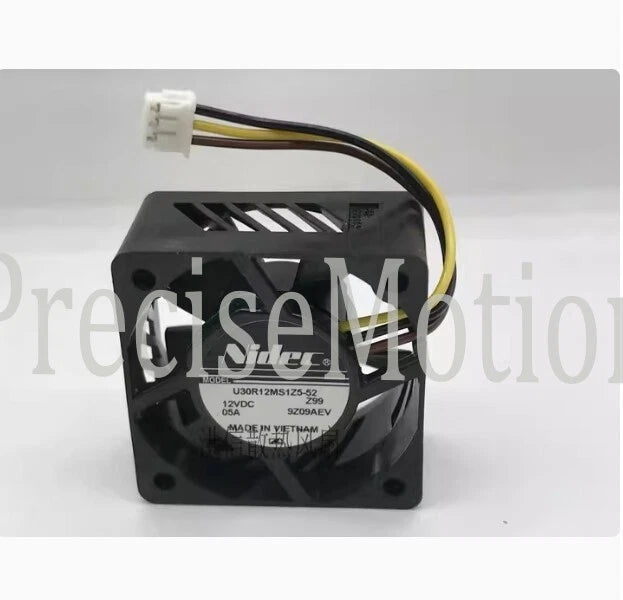 For Nidec 3015 U30R12MS1Z5-52 12V 0.05A 3CM three wire silent fan