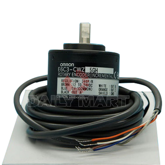 new  Omron E6C3-CWZ5GH 360P/R Incremental Rotary Encoder in Box