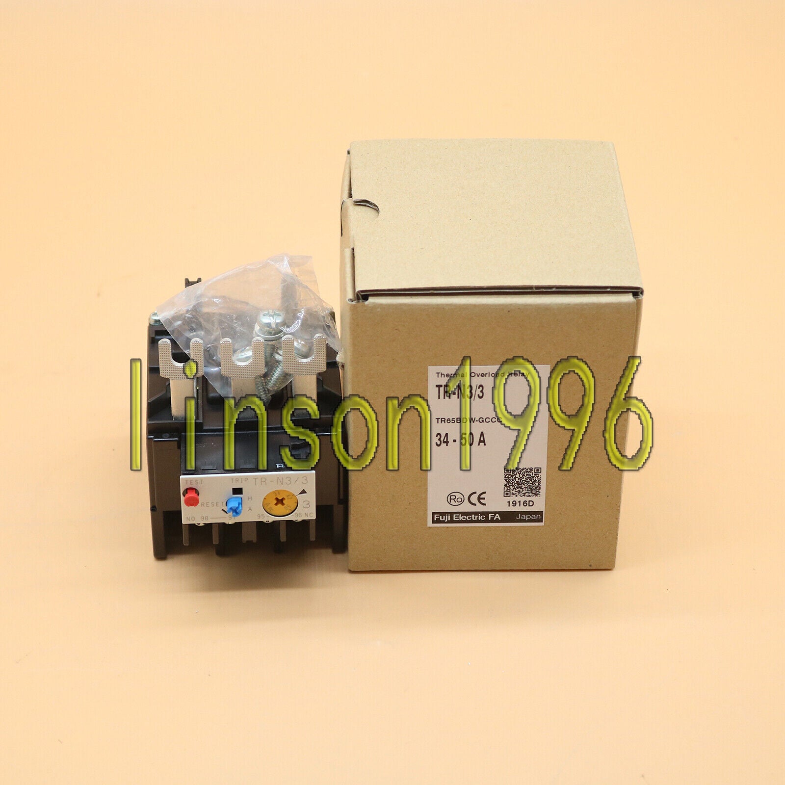 Fuji Thermal Overload Relay TR-N3/3 34-50A - FUJI