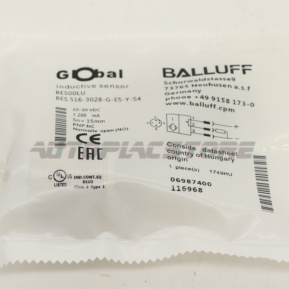 PRODUCT NAME HERE - BALLUFF