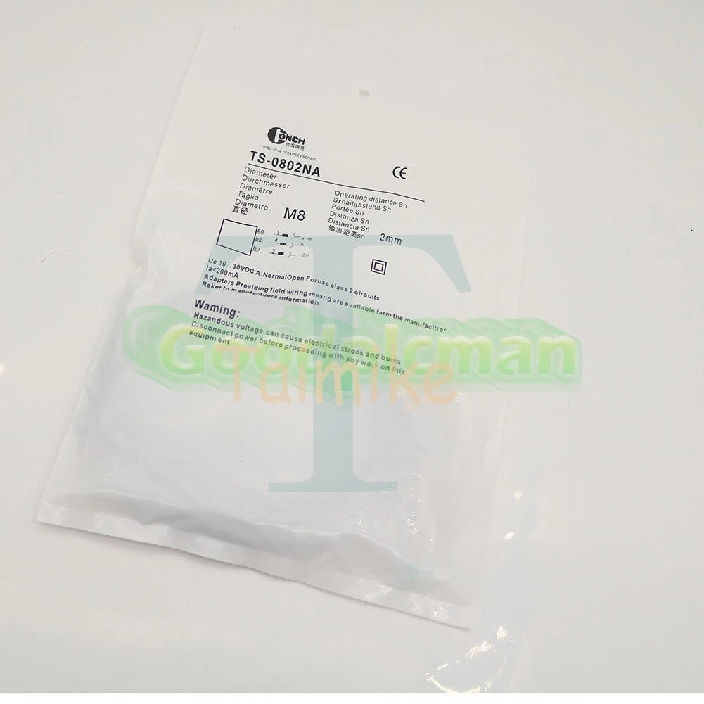 Replacement Conch proximity switch TS-0802NA inductive sensor NPN normally open