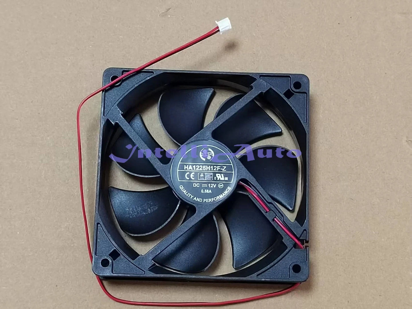 1PCS HA1225H12F-Z 12025 DC12V 0.58A 12CM 2-Pin High Airflow Cooling Fan