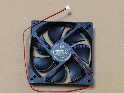 1PCS HA1225H12F-Z 12025 DC12V 0.58A 12CM 2-Pin High Airflow Cooling Fan