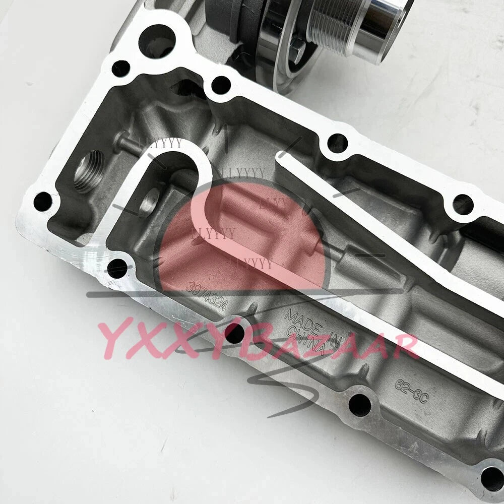 Oil Cooler Cover Filter Head for Cummins 6CT ISC QSC 8.3 ISL QSL 8.9 3974325