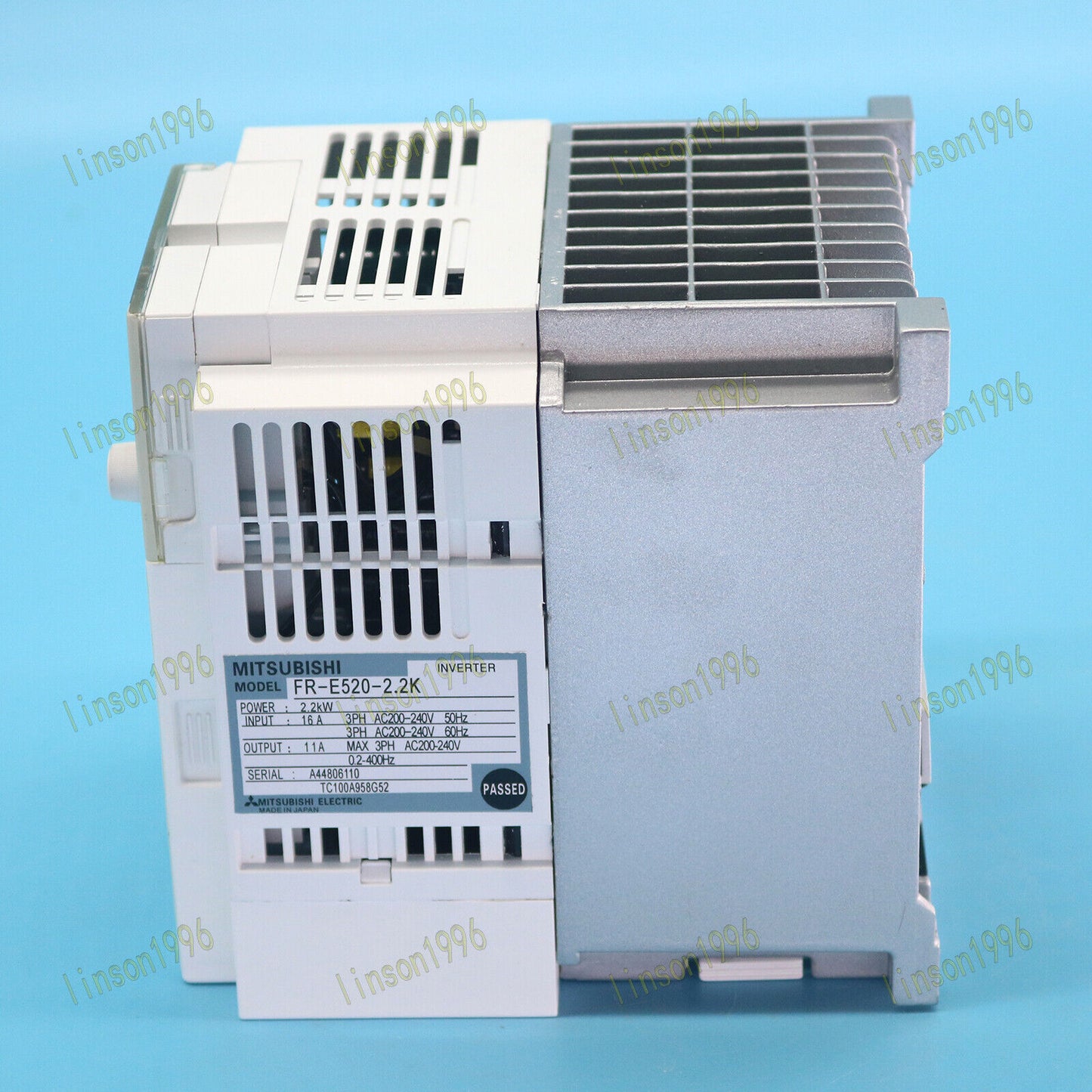 Mitsubishi Inverter Model FR-E520-2.2K tested SHIP - MITSUBISHI