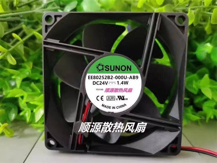 SUNON EE80252B2-000U-AB9 DC24V 1.40W 80*80*25MM Inverter Cooling Fan