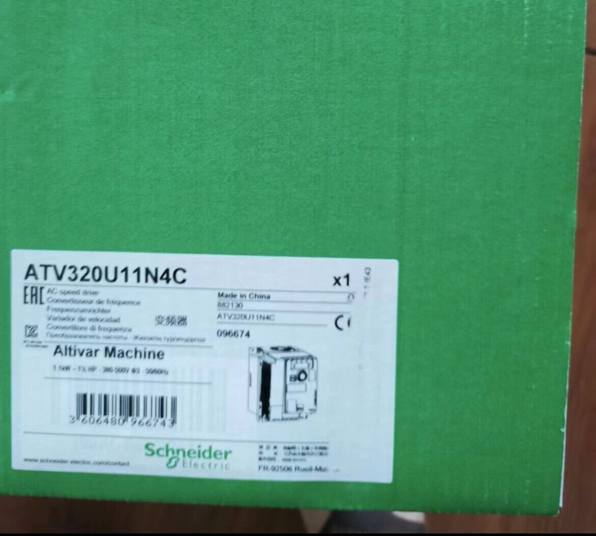 new 1PC Schneider Electric ATV320U11N4C in Box - SCHNEIDER ELECTRIC