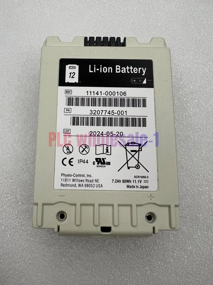1PC 80Wh 11141-000106 3207745-001 Lifepak Li-ion Battery for LIFEPAK 12