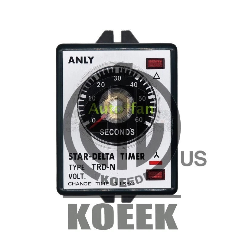 1PC AC110V 220V 30S 60S TRD-N Motor Starting Time Limit Relay