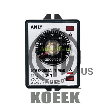 1PC AC110V 220V 30S 60S TRD-N Motor Starting Time Limit Relay