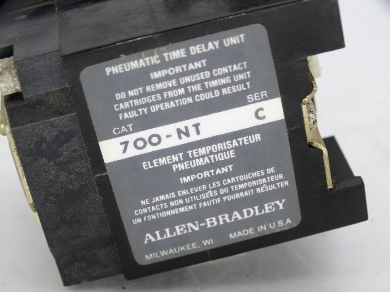 Allen Bradley 700-NT Relay - High-Quality Switchboard - ALLEN BRADLEY