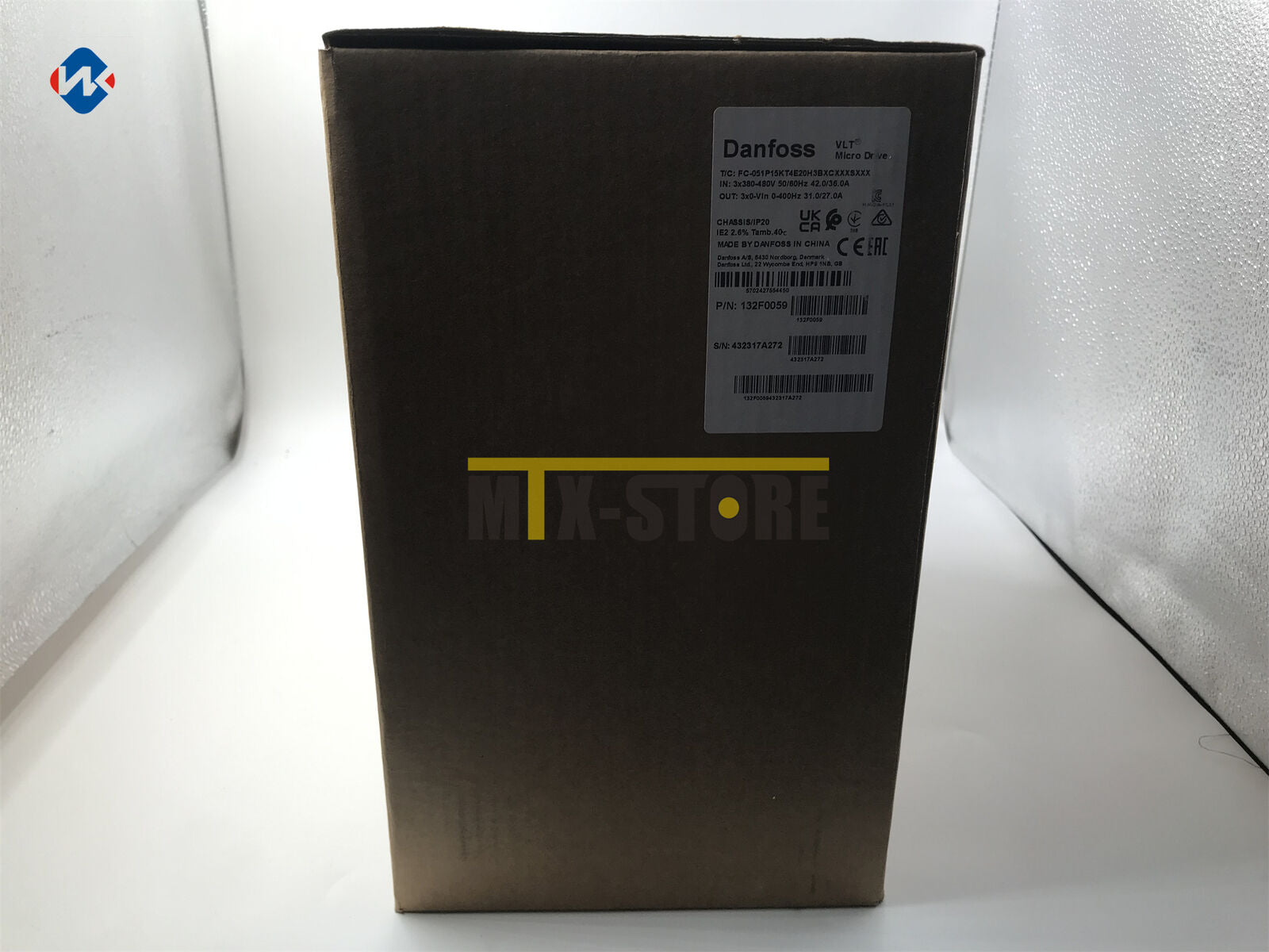 new 1pcs 132F0059 DANFOSS VLT MICRO DRIVE Best Price Quality Assurance - DANFOSS