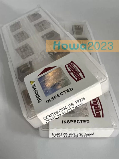 10Pcs/BOX Tungaloy CCMT09T304-PS T9225 CCMT32.51-PS Carbide Insert Turning Blade