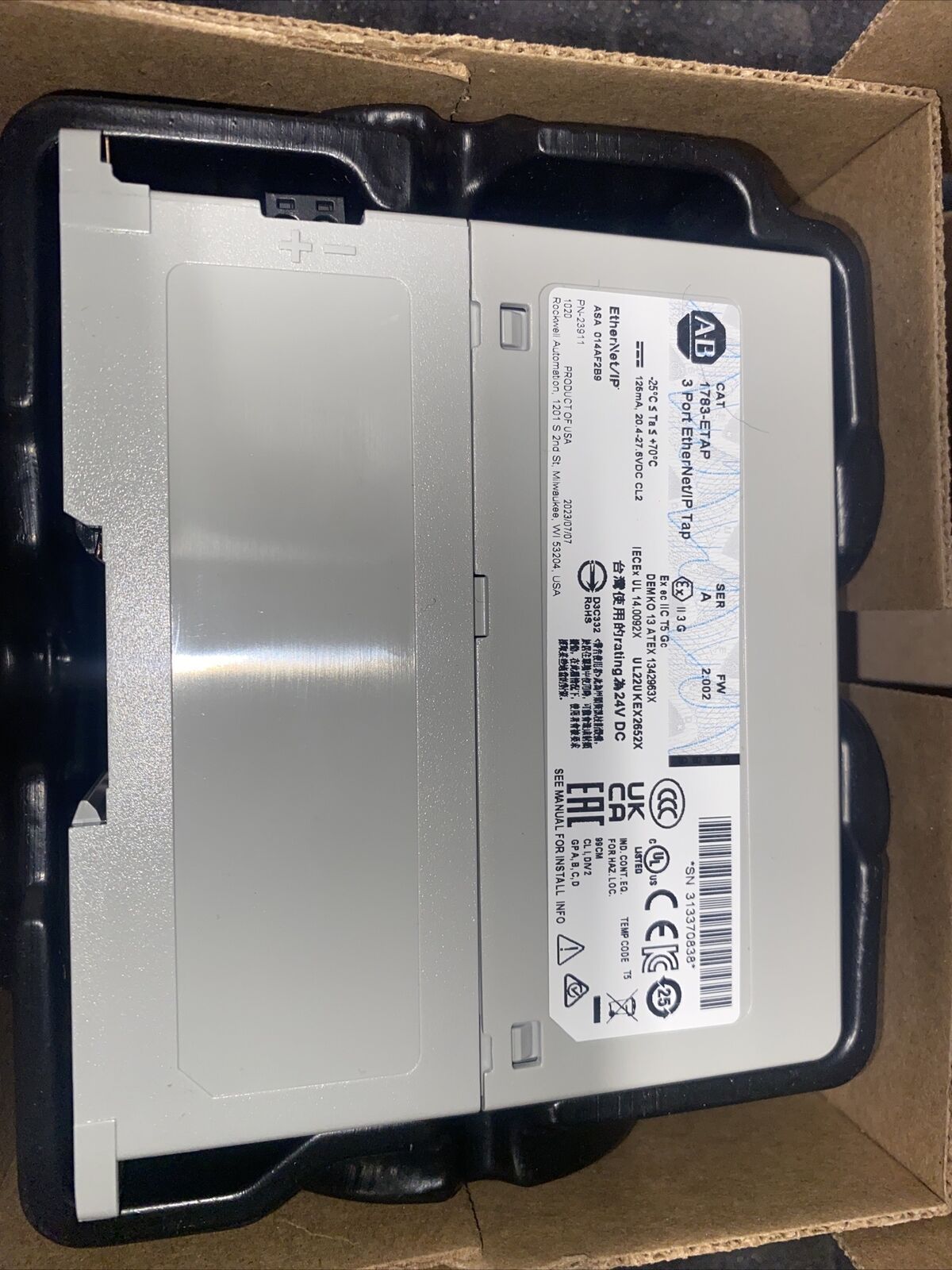 Allen Bradley 1783-ETAP Ethernet ip Tap Module - ALLEN BRADLEY