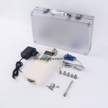 new HF-1000N HF-1KN Force Gauge Push Pull Tester Meter with Internal Sensor