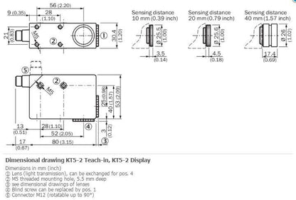 SICK KT5W-2N1116 Contrast Sensors ,NPN