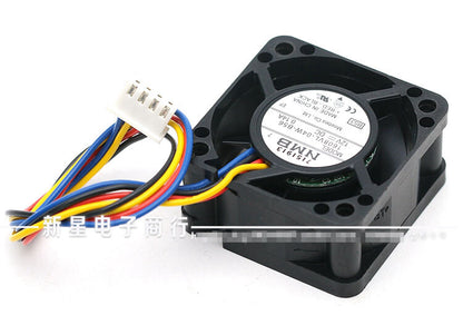 1pcs  NMB 1608VL-04W-B56 4020 0.14A 12V 4-wire PMW cooling fan