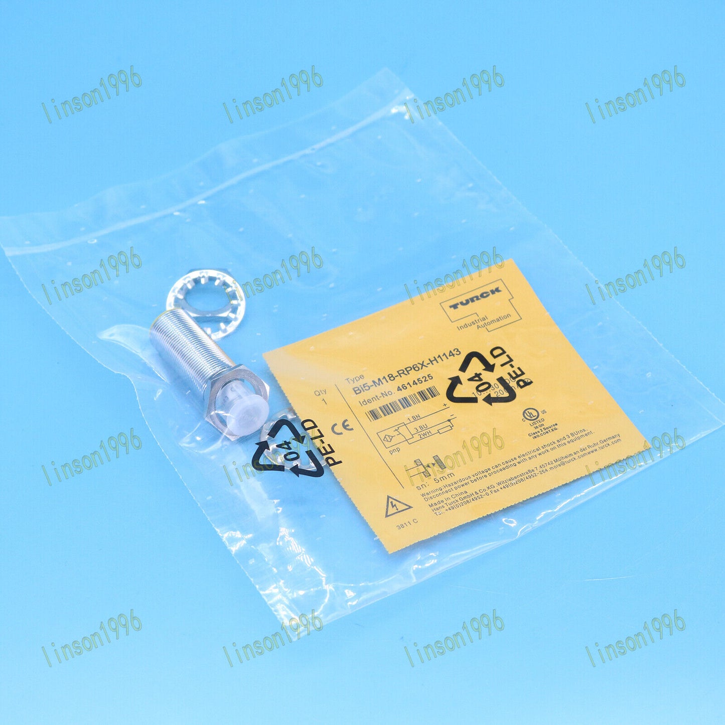 Turck Proximity Switch Sensor BI5-M18-RP6X-H1143 Fast Ship - TURCK