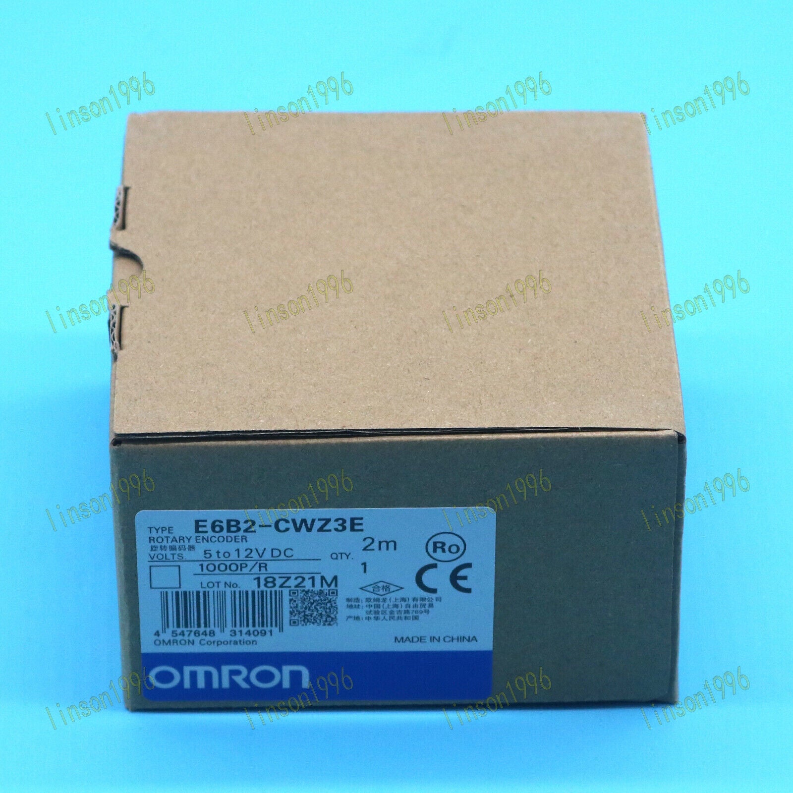 new ONE  Omron E6B2-CWZ3E E6B2CWZ3E 1000P/R Encoder In Box SHIP Omron